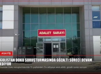 Gülistan Doku Soruşturmasında Gözaltı Süreci Devam Ediyor