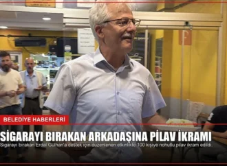 Sigarayı Bırakan Arkadaşına Pilav İkramı