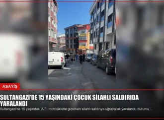 Sultangazi’de 15 Yaşındaki Çocuk Silahlı Saldırıda Yaralandı