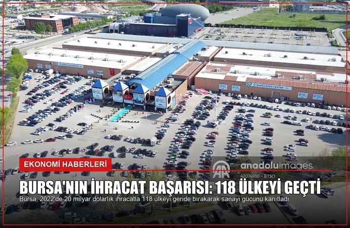 Bursa’nın İhracat Başarısı: 118 Ülkeyi Geçti