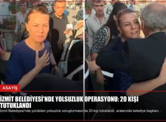 İzmit Belediyesi’nde Yolsuzluk Operasyonu: 20 Kişi Tutuklandı