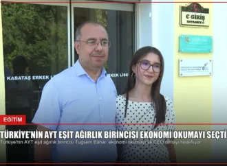 Türkiye’nin AYT Eşit Ağırlık Birincisi Ekonomi Okumayı Seçti