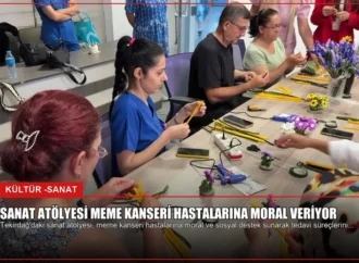 Sanat Atölyesi Meme Kanseri Hastalarına Moral Veriyor