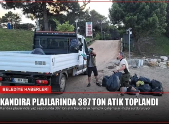 Kandıra Plajlarında 387 Ton Atık Toplandı