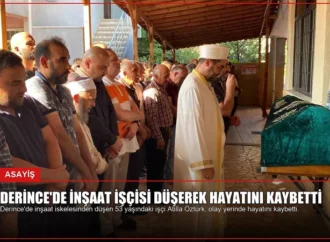 Derince’de İnşaat İşçisi Düşerek Hayatını Kaybetti