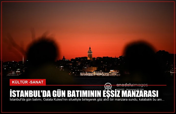 İstanbul’da Gün Batımının Eşsiz Manzarası