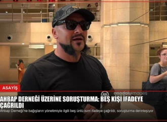 Ahbap Derneği Üzerine Soruşturma: Beş Kişi İfadeye Çağrıldı