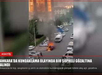 Ankara’da Kundaklama Olayında Bir Şüpheli Gözaltına Alındı