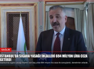 İstanbul’da Sigara Yasağı İhlalleri 694 Milyon Lira Ceza Getirdi