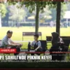 Maltepe Sahili’nde Piknik Keyfi