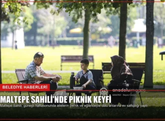 Maltepe Sahili’nde Piknik Keyfi