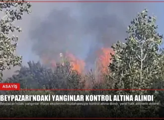 Beypazarı’ndaki Yangınlar Kontrol Altına Alındı