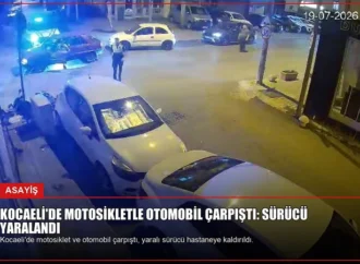 Kocaeli’de Motosikletle Otomobil Çarpıştı: Sürücü Yaralandı