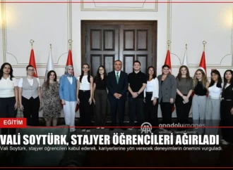 Vali Soytürk, Stajyer Öğrencileri Ağırladı