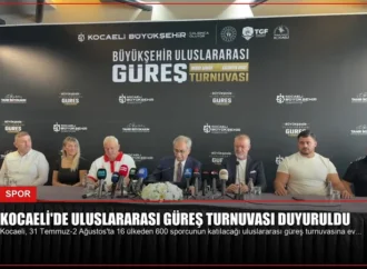 Kocaeli’de Uluslararası Güreş Turnuvası Duyuruldu