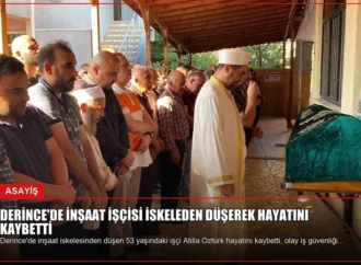 Derince’de İnşaat İşçisi İskeleden Düşerek Hayatını Kaybetti