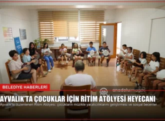 Ayvalık’ta Çocuklar İçin Ritim Atölyesi Heyecanı