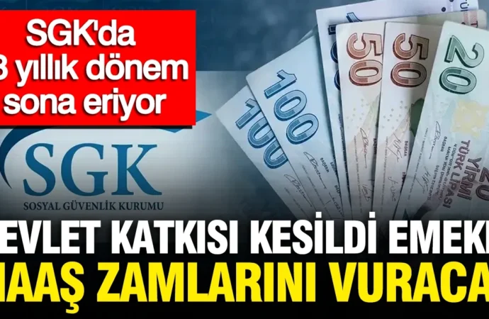Devlet Katkısı Kesildi, SGK’nın Finansmanı Tehlikede
