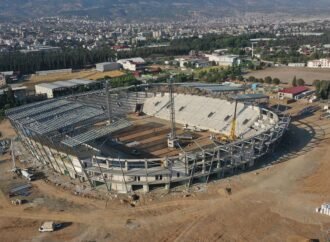 Kahramanmaraş’a Yeni Stadyumda İlerleme Kaydedildi