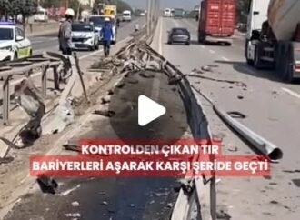 Körfez’de Tır Kazası: Sürücü Hastaneye Kaldırıldı