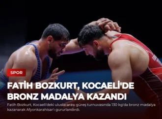 Fatih Bozkurt, Kocaeli’de Bronz Madalya Kazandı