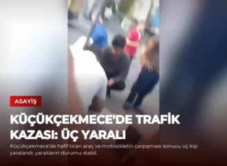 Küçükçekmece’de Trafik Kazası: Üç Yaralı