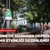 Edirne’de Marmara Depremi Anma Etkinliği Düzenlendi