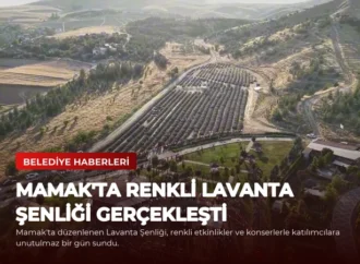 Mamak’ta Renkli Lavanta Şenliği Gerçekleşti