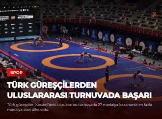 Türk Güreşçilerden Uluslararası Turnuvada Başarı