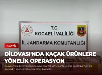 Dilovası’nda Kaçak Ürünlere Yönelik Operasyon