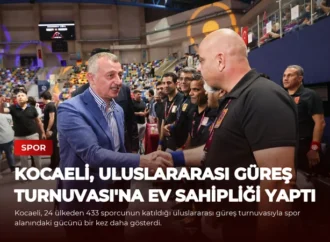 Kocaeli, Uluslararası Güreş Turnuvası’na Ev Sahipliği Yaptı