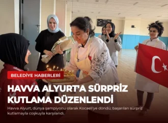Havva Alyurt’a Sürpriz Kutlama Düzenlendi
