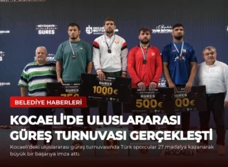 Kocaeli’de Uluslararası Güreş Turnuvası Gerçekleşti