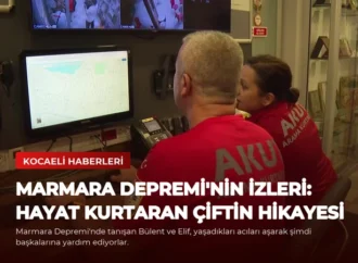 Marmara Depremi’nin İzleri: Hayat Kurtaran Çiftin Hikayesi