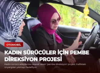 Kadın Sürücüler İçin Pembe Direksiyon Projesi