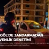 İnegöl’de Jandarmadan Güvenlik Denetimi