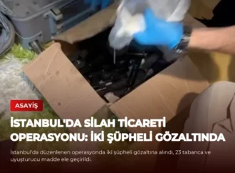 İstanbul’da Silah Ticareti Operasyonu: İki Şüpheli Gözaltında