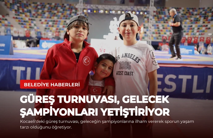 Güreş Turnuvası, Gelecek Şampiyonları Yetiştiriyor