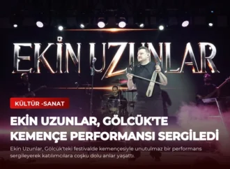 Ekin Uzunlar, Gölcük’te Kemençe Performansı Sergiledi