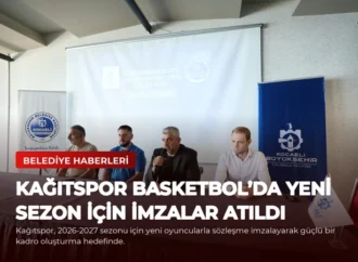 Kağıtspor Basketbol’da yeni sezon için imzalar atıldı