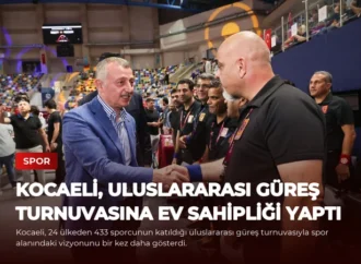 Kocaeli, Uluslararası Güreş Turnuvasına Ev Sahipliği Yaptı