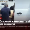 Bağcılar’da Kamyonette Bir Ceset Bulundu