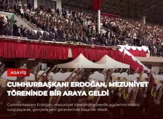 Cumhurbaşkanı Erdoğan, Mezuniyet Töreninde Bir Araya Geldi