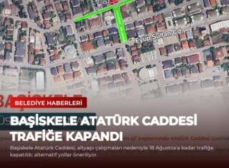 Başiskele Atatürk Caddesi Trafiğe Kapandı
