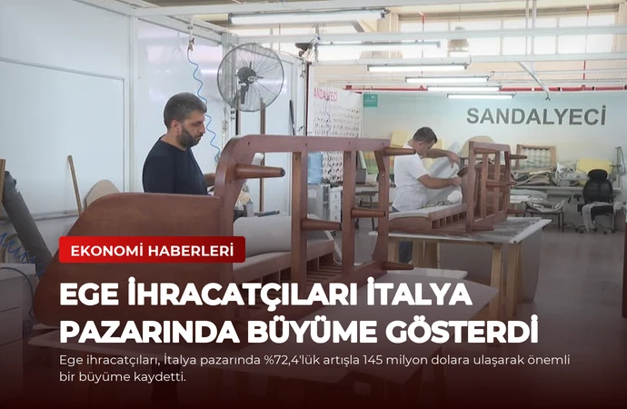 Ege İhracatçıları İtalya Pazarında Büyüme Gösterdi