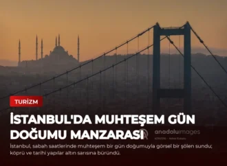 İstanbul’da Muhteşem Gün Doğumu Manzarası