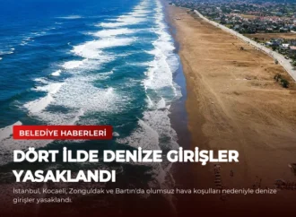 Dört İlde Denize Girişler Yasaklandı