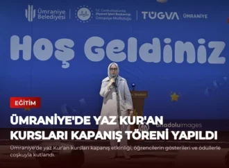 Ümraniye’de Yaz Kur’an Kursları Kapanış Töreni Yapıldı