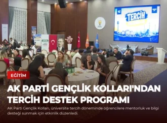 AK Parti Gençlik Kolları’ndan Tercih Destek Programı