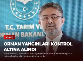 Orman Yangınları Kontrol Altına Alındı